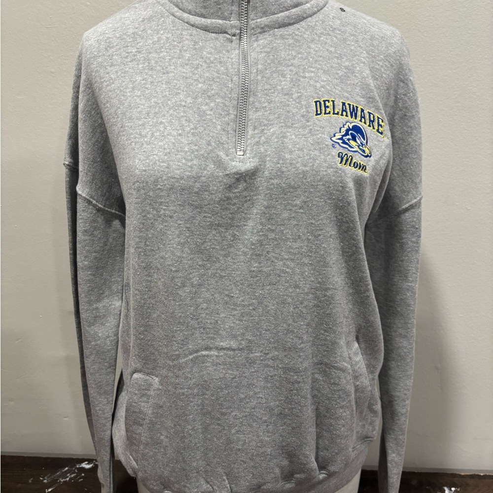 Only Gray Heather Quarter-Zip Sweatshirt